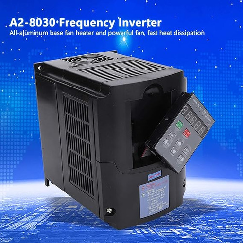 Inversor Vfd Isacon 7.5kw 10hp 220v Monofásico A Trifásico