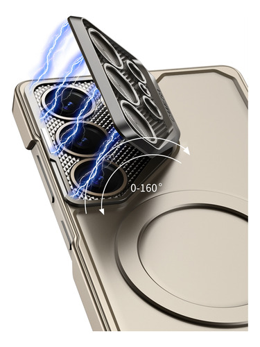 Hhfunda Protectora Para Samsung Galaxy S23ultra S24ultra S25ultra, Lente De Cámara, Resistente A Uso Militar, Funda De T
