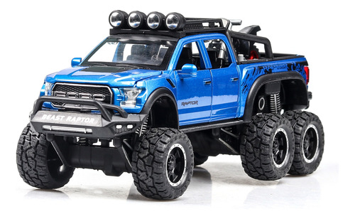 Carrito Escala 1:24 Ford Raptor Coleccionable 