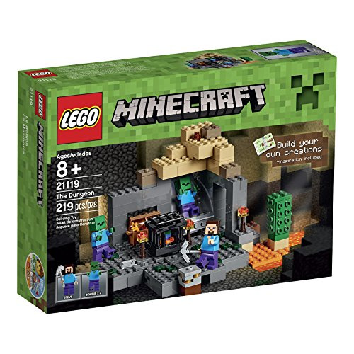 Juguete Lego Minecraft The Dungeon 21119 Para Niños A Partir