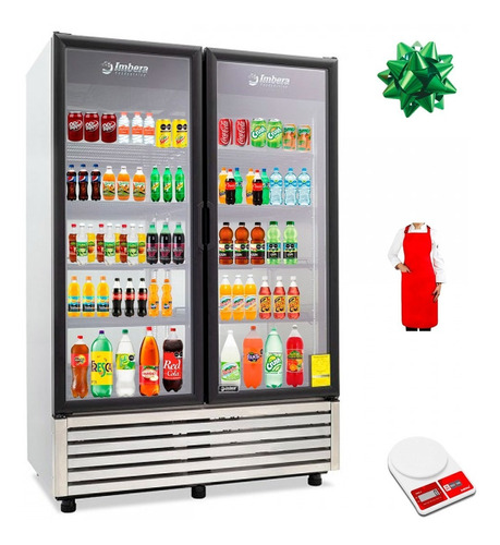 Refrigerador Vertical Imbera Vrd-43ai 575l Con Luz Interior.