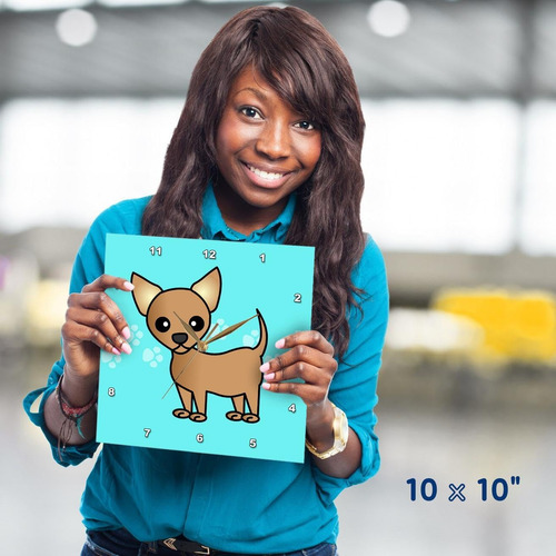Dpp Janna Salak Diseños Perros Lindo Tan Chihuahua Azul