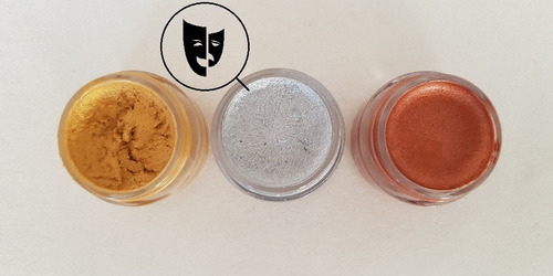 Imagen 1 de 1 de Base Cremosa Maquillaje Titi Mini Pote 5gr - Metal Plata