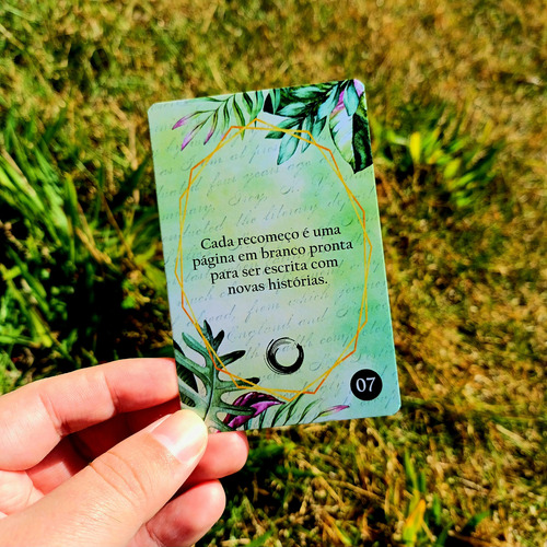 Oráculo Do Recomeço - Cartas Oraculares
