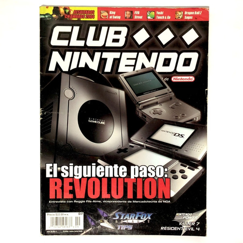 Revista Club Nintendo Año 14 #4 Número Abril 2005