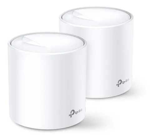 comprar Roteador Tp-link Deco X60 Rede Mesh Wifi6 Ax5400 Pack Com 2