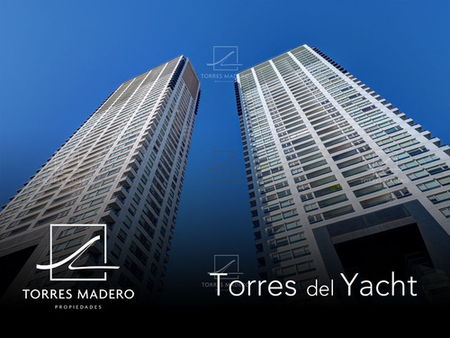 Espectacular Depto Con Muebles En Torres Del Yacht En Alquiler.