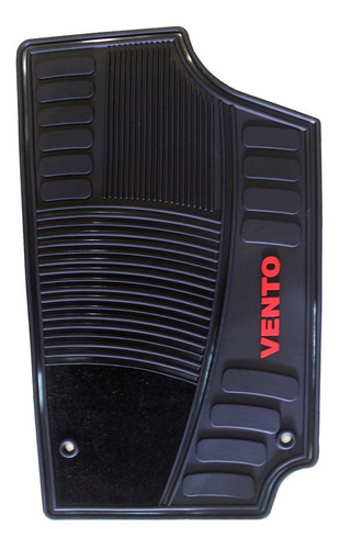 Tapetes Originales Vw Vento Letras Rojas 2013-2020 Uso Rudo