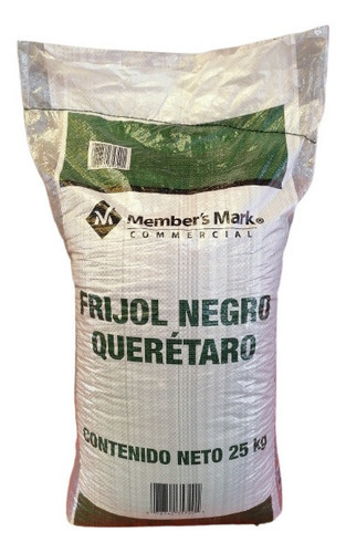 Frijol Negro Querétaro Member's Mark Bulto Con 25 Kg
