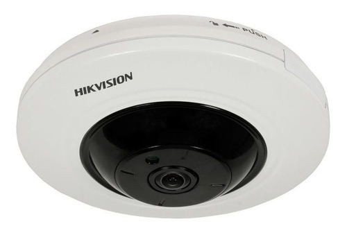 Hikvision Camara Ip Ojo De Pez 5 Mp 180 ° Ir 8m H.265+ D Color Blanco