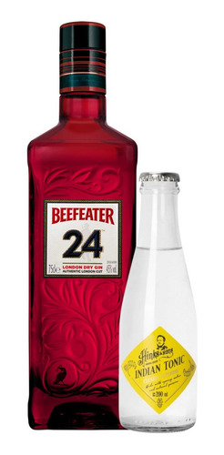 Gin Beefeater 24 London Dry 750 Ml. Con Regalo Gin Tonic