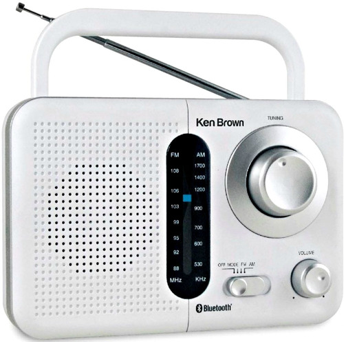 Radio Digital Am Fm Ken Brown Bluetooth Pilas 220v Tr412bt