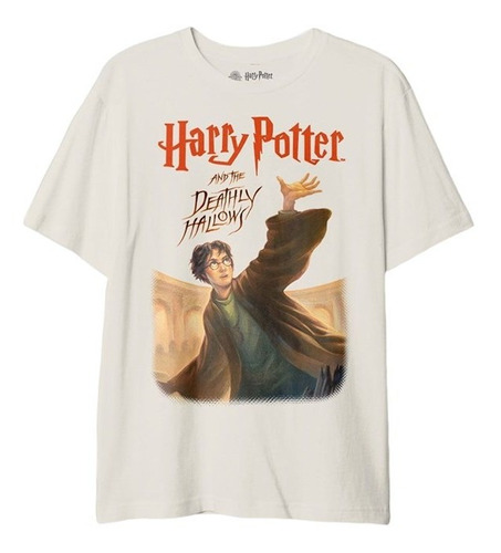 Camiseta Harry Potter E As Relíquias Da Morte - Off-white