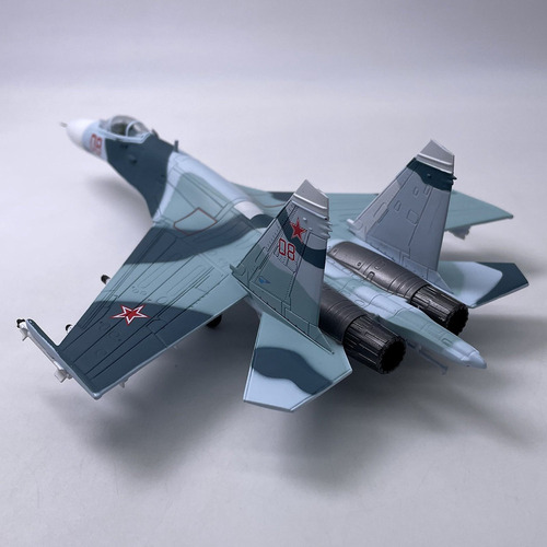 Escala 1:100 Ala Sukhoi Su-27 Avión Ruso Aerolíneas
