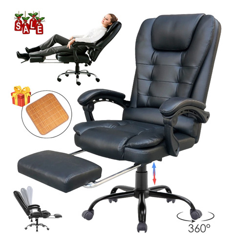 Silla Escritorio Ejecutiva Ergonomica Ajustable Reclinable