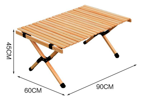 Mesa Portable Para Camping Mesa De Madera