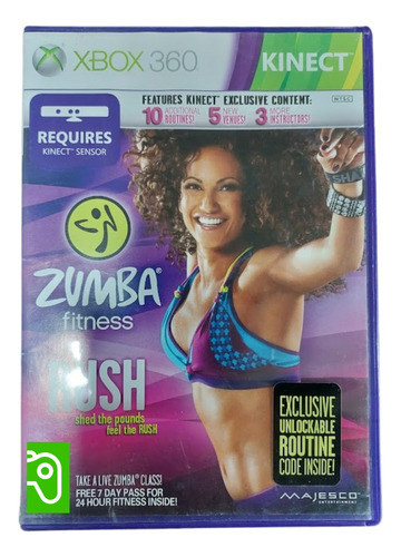 Zumba Fitness Rush Juego Original Xbox 360 (Reacondicionado)