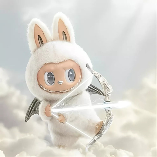 Muñeco Labubu Ángel Del Caos Moster Zimomo De Colección