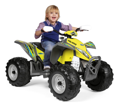 Peg Perego Polaris Outlaw Citrus, 12 Voltios