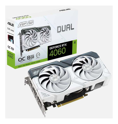 Tarjeta Video Asus Dual Rtx 4060 Oc 8gb G6 128bit Pci3.0/4.0