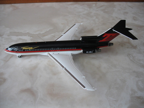 Avion Boeing 727-100 De Trump Matrícula Vp-bdj Escala 1:200