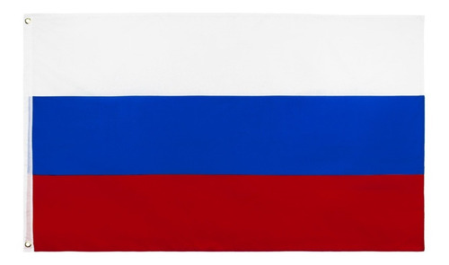 Bandera De Rusia De Poliéster Medida De 90 X 150 Cm