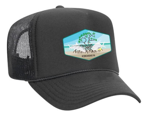 Chasing Fin Mangrove Fishing Trucker Sombreros Para Hombres 