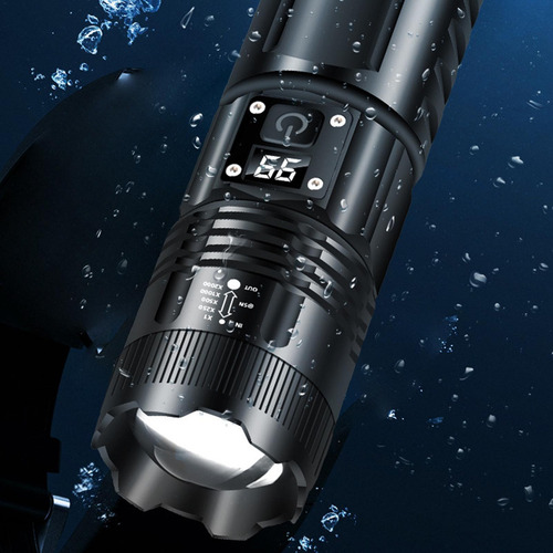 Linterna Altos Lúmenes Luces De Flash Recargables Led Linter