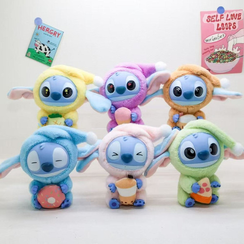 1 De 6 Cajas Ciegas Sorpresa De Peluche Stitch Sleep