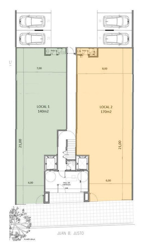 Imagen 4 de 4 de Local De 60 M2 Totales Con Opcion De Ampliacion - Villa Crespo