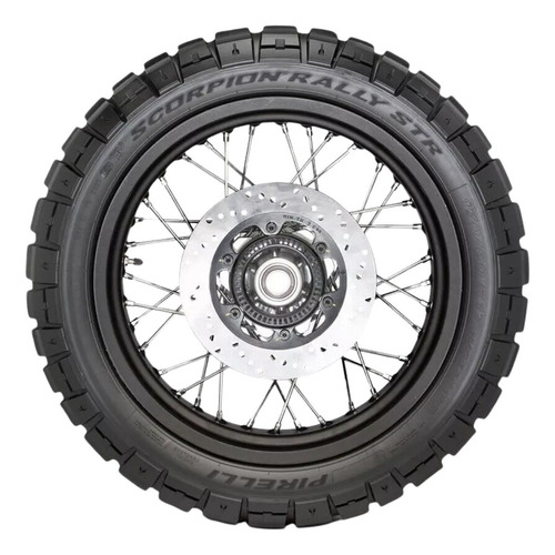 Pneu Traseiro 150/60r17 66h Pirelli Scorpion Rally Str Moto