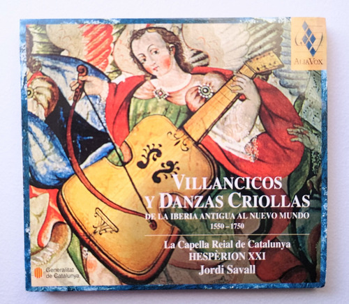 Cd Villancicos Y Danzas Criollas - Jordi Savall