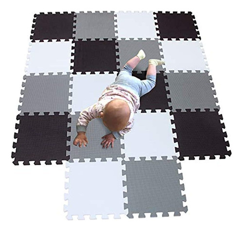 Mqiaoham Alfombrilla De Espuma Eva Multicolor Para Niños Par