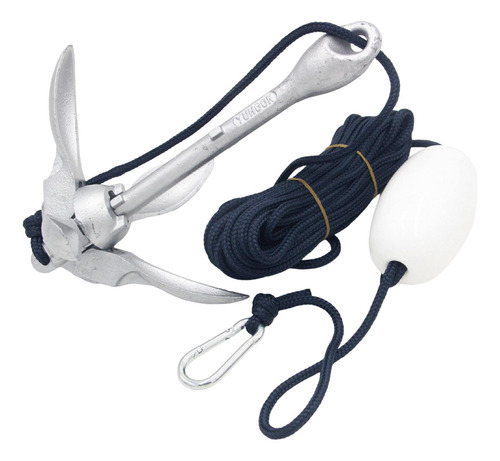 Ancla Plegable Para Kayak De 1,5 Kg, Ancla Para Agua Dulce Y
