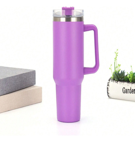Termo Acero Inoxidable 40oz Vaso Térmico Mantiene Frio Violeta