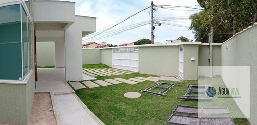 Rgi - Residência De Alto Padrão Com Piscina, Por R$ 900 Mil - Ca0092