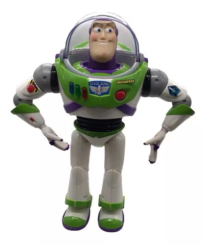 Figura Buzz Lightyear Toy Story Con Luz Sonido Juguete Disne