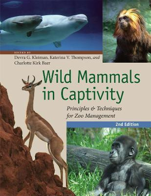 Libro Wild Mammals In Captivity : Principles And Techniqu...