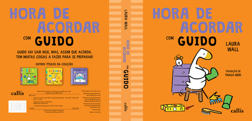 Hora de acordar com Guido, de Laura Wall. Editora Callis, capa mole em português