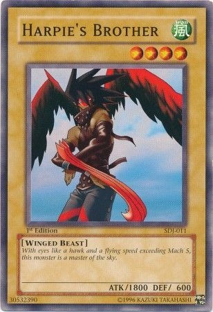 Yu-gi-oh Harpie's Brother - Common Frete Incluso