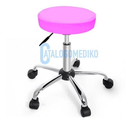 Banco Giratorio Pistón Neumático Asiento Tapizado