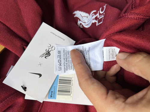 Polera Nike Liverpool Fc Club Fleece Cod Dv4600-677