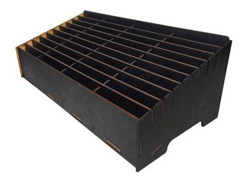 Combo Organizador Bancada E Celulares Para Assistência Black