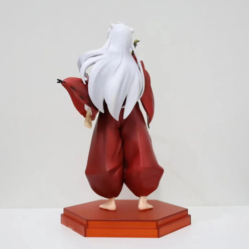 Boneco Inuyasha Figura Com Base Anime Japão