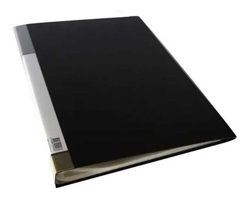 Carpeta The Pel A4 Con 10 Folios Transparentes. Color Negro