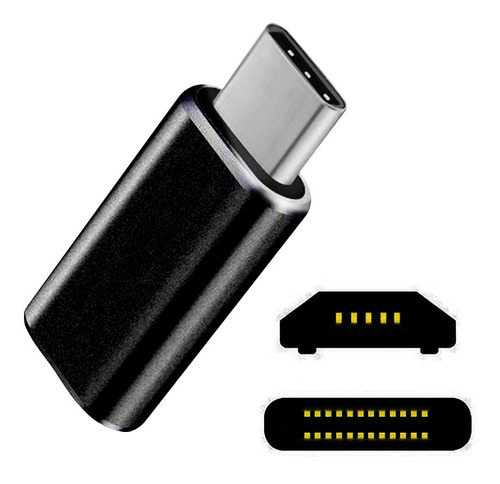 Convertidor Adaptador Otg Micro Usb A Tipo C