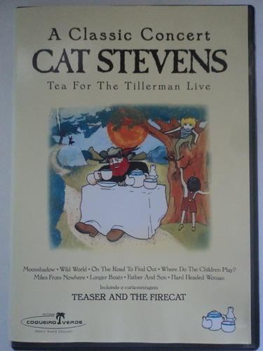 Dvd-cat Stevens:a Classic Concert:rock:pop:folk:original