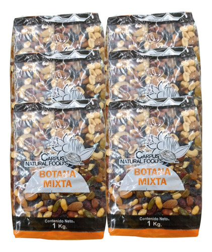 Surtido Botana Mixta 4kg Semillas Y Frutos Secos
