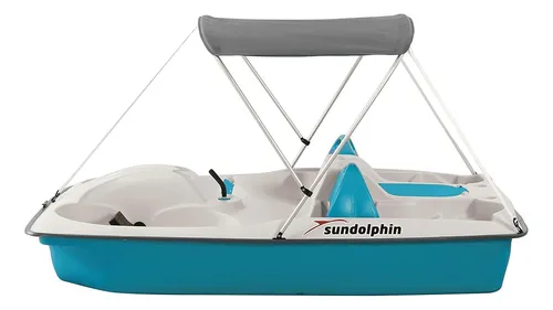 Sun Dolphin Sun Slider Bote De Pedales De 5 Asientos Con Tol
