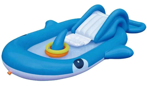 Pileta Inflable Infantil Con Tobogan Juego Bebe Niños Verano
